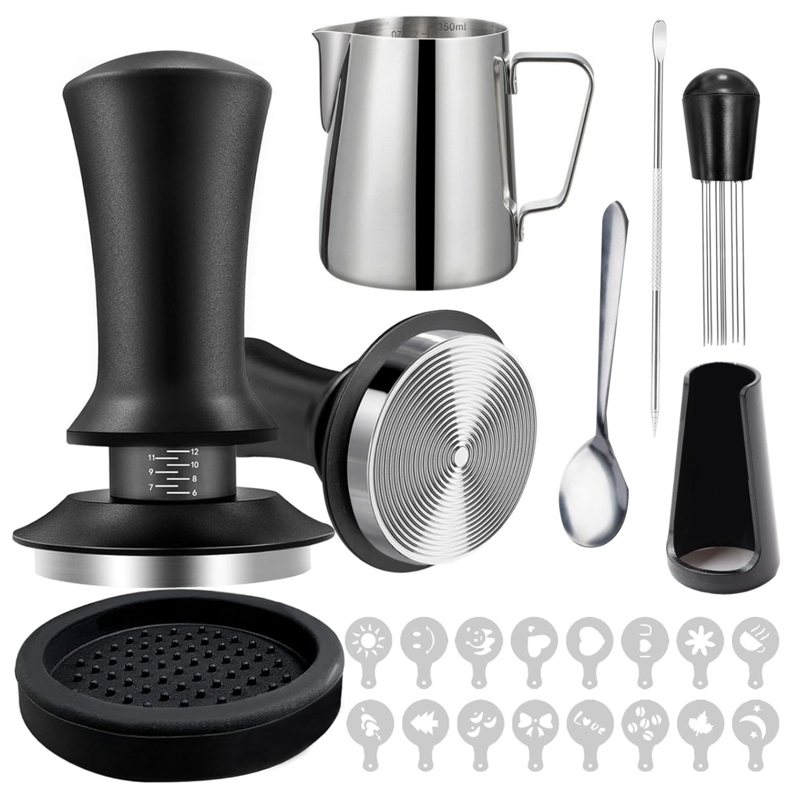 Espresso Tamper Set - 51mm Coffee Tamper Set 22PCS Espresso