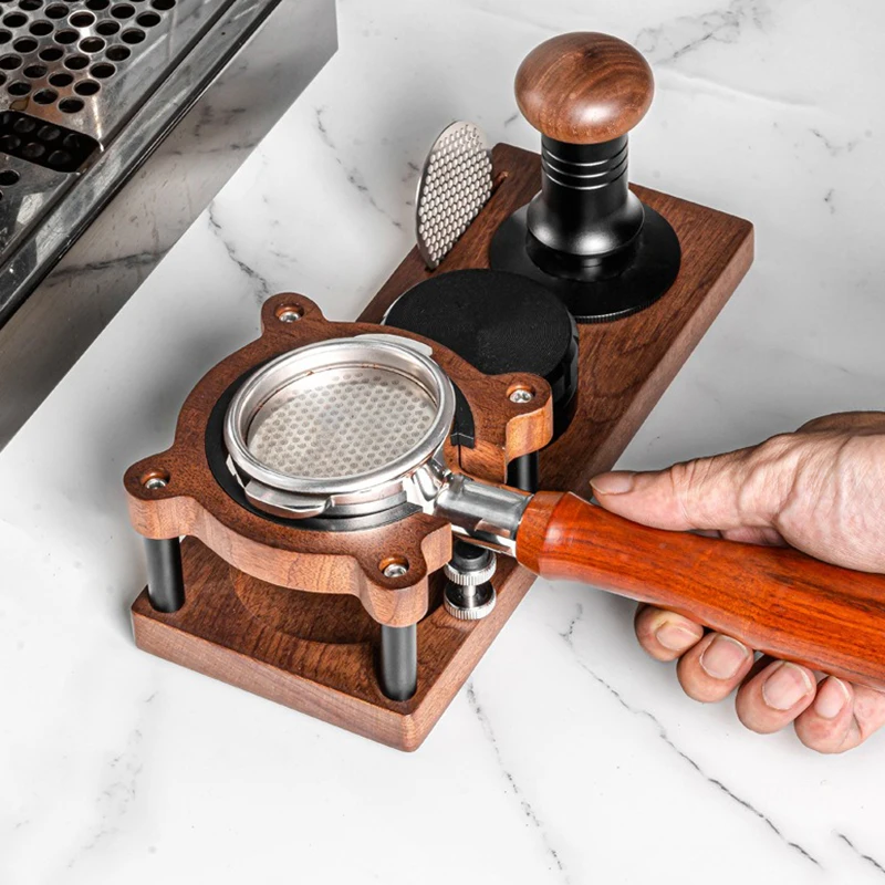 51/53/58mm Coffee Tamper Wood  - огляд і ціна Espresso Tamper Set