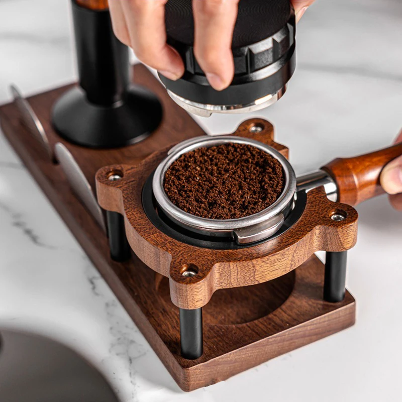 51/53/58mm Coffee Tamper Wood  - огляд і ціна Espresso Tamper Set