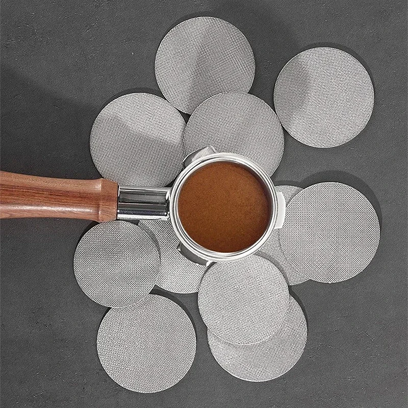 Reusable 51 53 58mm Coffee Puc - огляд і ціна Puck Screen Mesh