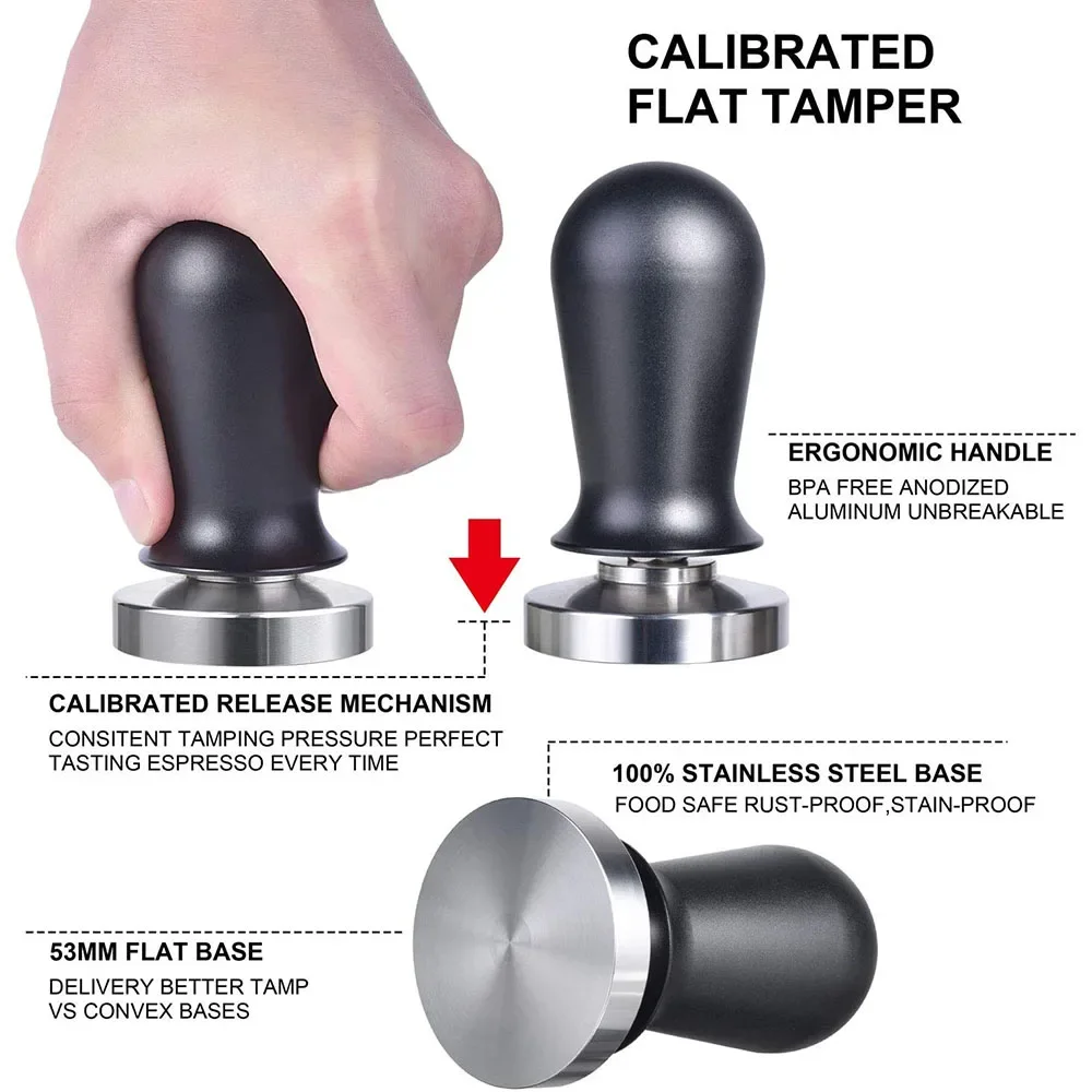 Calibrated Espresso Coffee Tam - огляд і ціна Espresso Tamper Set