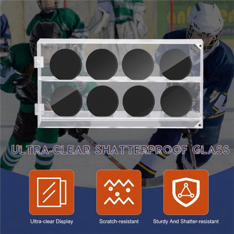 ABUN-Acrylic Hockey Puck Displ - огляд і ціна Puck Screen Mesh